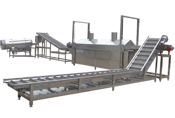 膨化类连续油炸生产线 膨化类连续油炸生产线